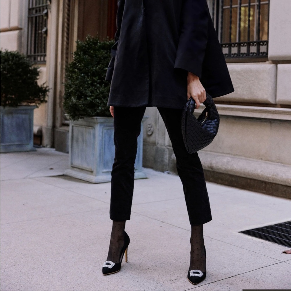 NWT Tuckernuck Black Suede Stretch Ashford Pants - Medium